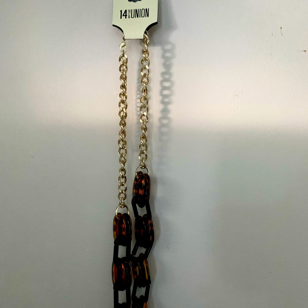 Chunky Link Necklace Boho Luxury Style